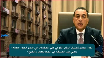 لماذا يعتبر تطبيق الرقم القومي على العقارات في مصر خطوة مهمة؟ ومتى يبدأ تطبيقه في المحافظات والقرى؟